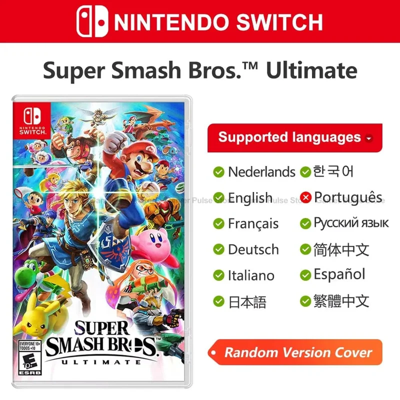 Super Smash Bros. Ultimate Nintendo Switch-Spielangebote Action-Kampf- und Multiplayer-Genre für die Switch OLED-Lite-Spielkonsole