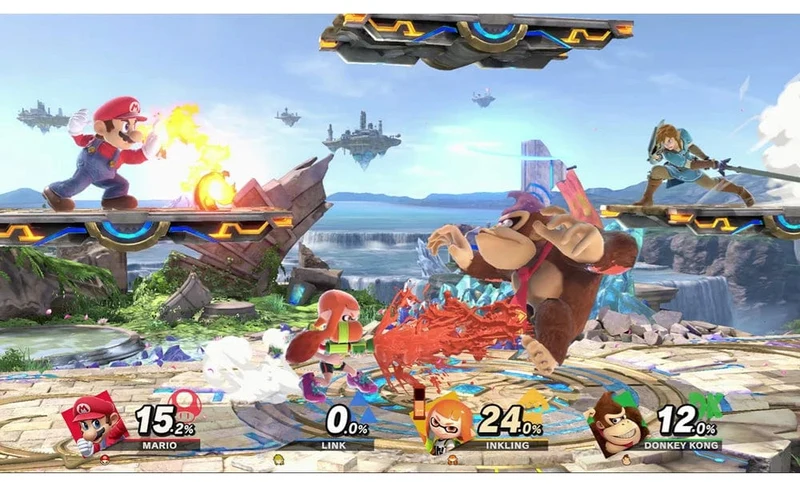 Super Smash Bros. Ultimate Nintendo Switch-Spielangebote Action-Kampf- und Multiplayer-Genre für die Switch OLED-Lite-Spielkonsole