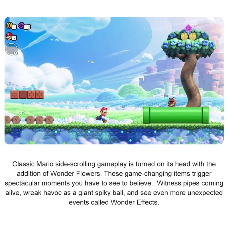 Super Mario Bros. Wonder Nintendo Switch-Spielangebote, 100 % offizielles Original, physische Spielkarte, Action-Genre, für Switch OLED Lite