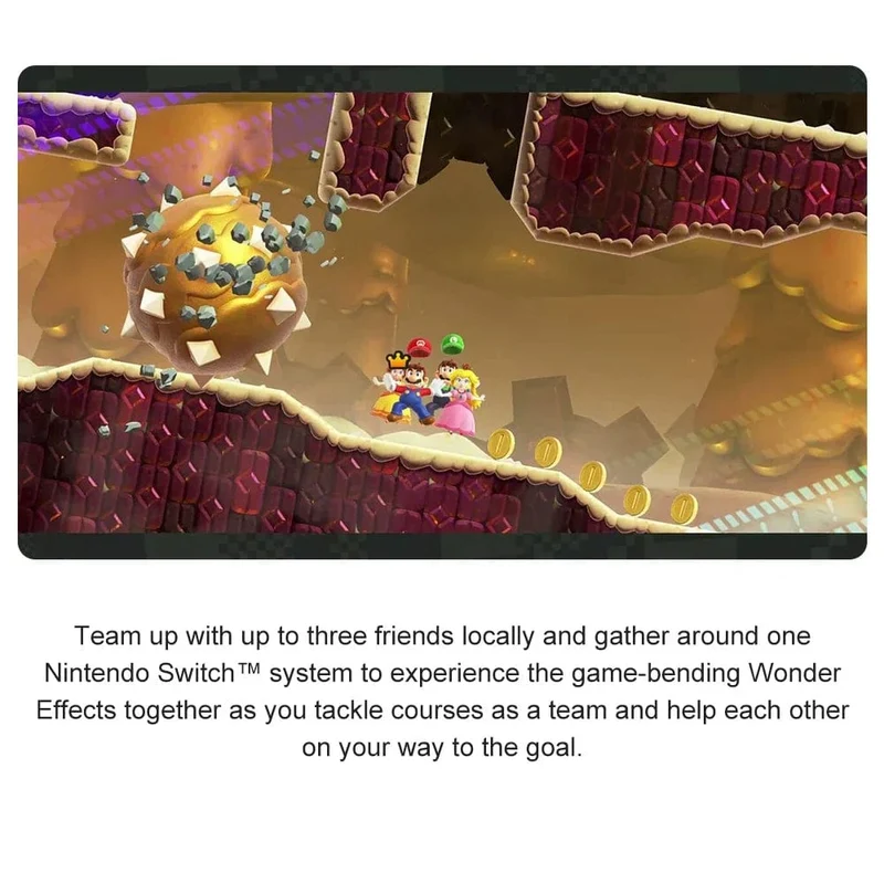 Super Mario Bros. Wonder Nintendo Switch-Spielangebote, 100 % offizielles Original, physische Spielkarte, Action-Genre, für Switch OLED Lite