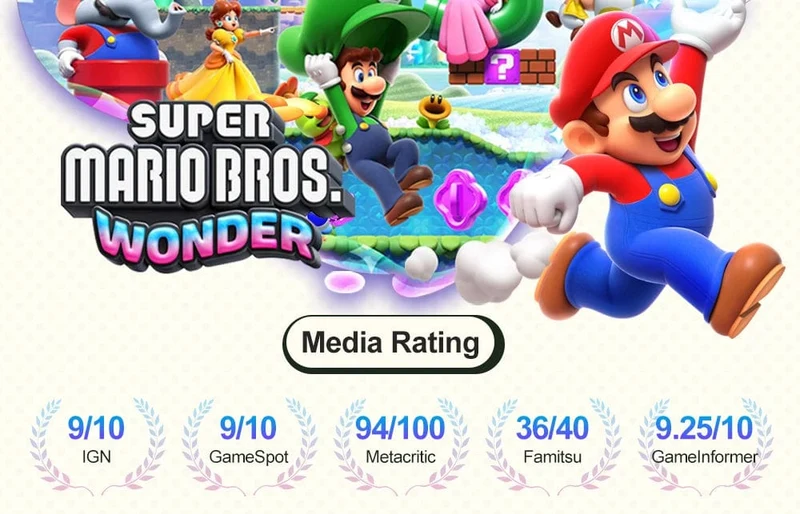 Super Mario Bros. Wonder Nintendo Switch-Spielangebote, 100 % offizielles Original, physische Spielkarte, Action-Genre, für Switch OLED Lite