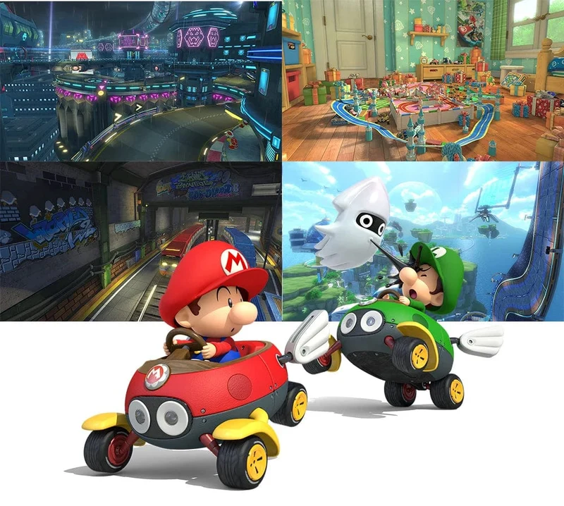 Mario Kart 8 Deluxe Nintendo Switch-Spielangebote, 100 % offizielles Original, physische Spielkarte, Rennsport-Genre für Switch OLED Lite