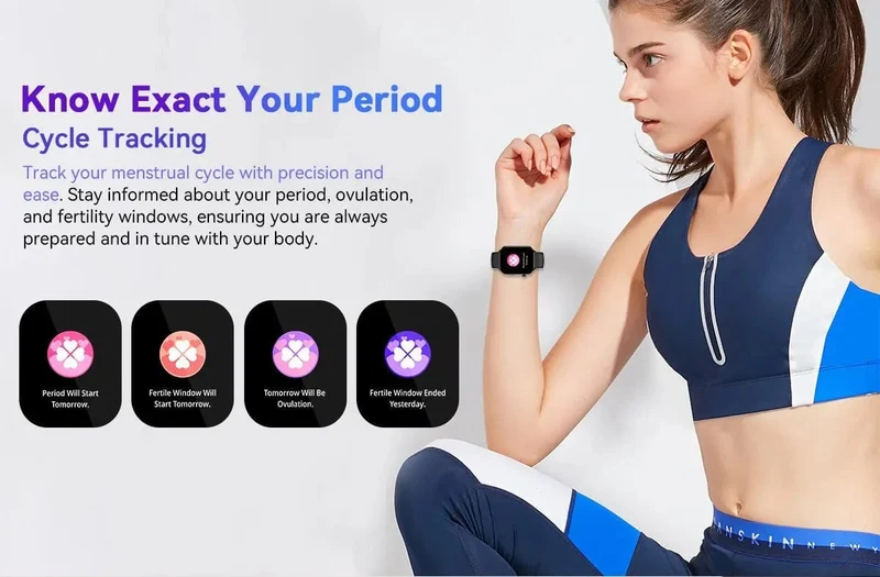 [Weltpremiere] Blackview Smartwatch R60 Uhr 1.96'' AMOLED-Display 800mAh Bluetooth-Telefonanrufe Gesundheits- und Fitness-Tracking