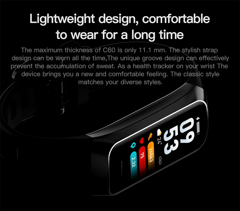 LIGE Amoled Smart Watch Männer 2023 Smart Band Frauen Herzfrequenz Blutdruck Smartwartch Wasserdicht Smart Armband Sport Fitness Tracker