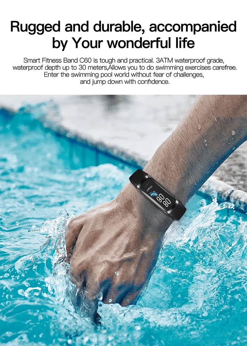 LIGE Amoled Smart Watch Männer 2023 Smart Band Frauen Herzfrequenz Blutdruck Smartwartch Wasserdicht Smart Armband Sport Fitness Tracker
