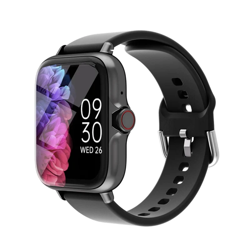 1.83 Zoll wasserdichte Smartwatch mit Nachrichtenannahme, Anrufüberwachung, Sport-Schrittzähler, Informationswarnungen für iPhone und Android