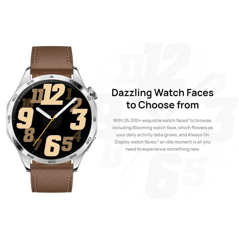 Huawei Watch GT4 Smart Watch Blutsauerstoffmonitor Smartwatch Telefonanruf Herzfrequenz GPS Tracker Uhr