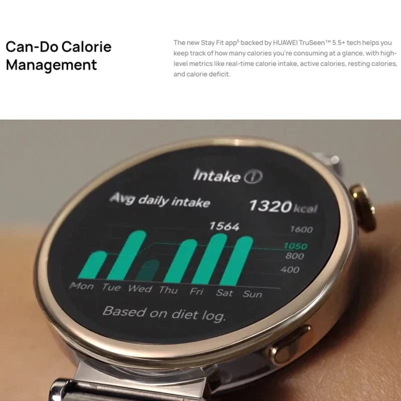 Huawei Watch GT4 Smart Watch Blutsauerstoffmonitor Smartwatch Telefonanruf Herzfrequenz GPS Tracker Uhr
