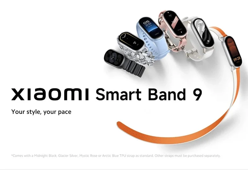 Globale Version Xiaomi Smart Band 9 1.62'' AMOLED-Display Bis zu 21 Tage Akkulaufzeit* Herzfrequenz- und SpO₂-Überwachung* Über 150 Sportmodi
