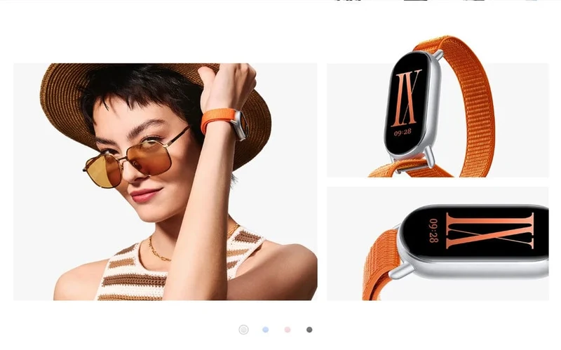 Globale Version Xiaomi Smart Band 9 1.62'' AMOLED-Display Bis zu 21 Tage Akkulaufzeit* Herzfrequenz- und SpO₂-Überwachung* Über 150 Sportmodi