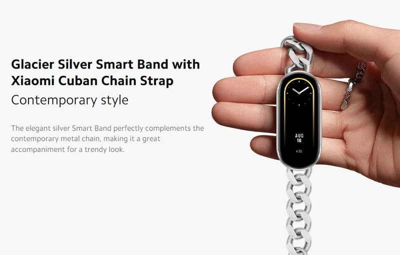 Globale Version Xiaomi Smart Band 9 1.62'' AMOLED-Display Bis zu 21 Tage Akkulaufzeit* Herzfrequenz- und SpO₂-Überwachung* Über 150 Sportmodi