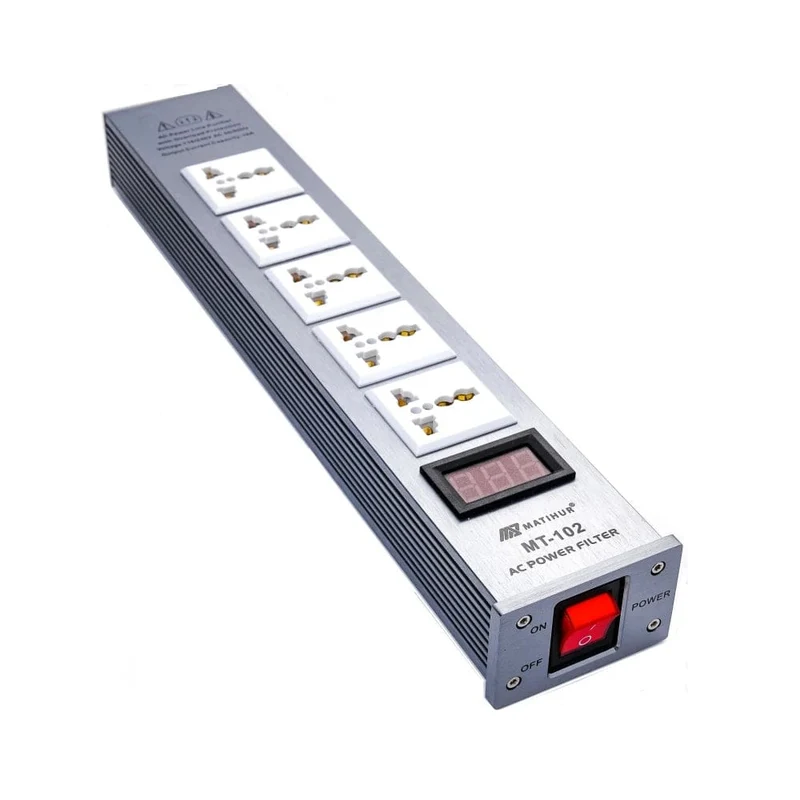 HIFI MATIHUR power filter buchse power purifier audio zug hohe qualität erweiterte audio power purifier filter