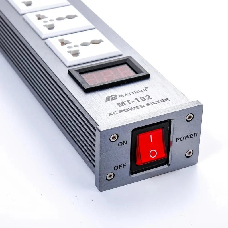 HIFI MATIHUR power filter buchse power purifier audio zug hohe qualität erweiterte audio power purifier filter