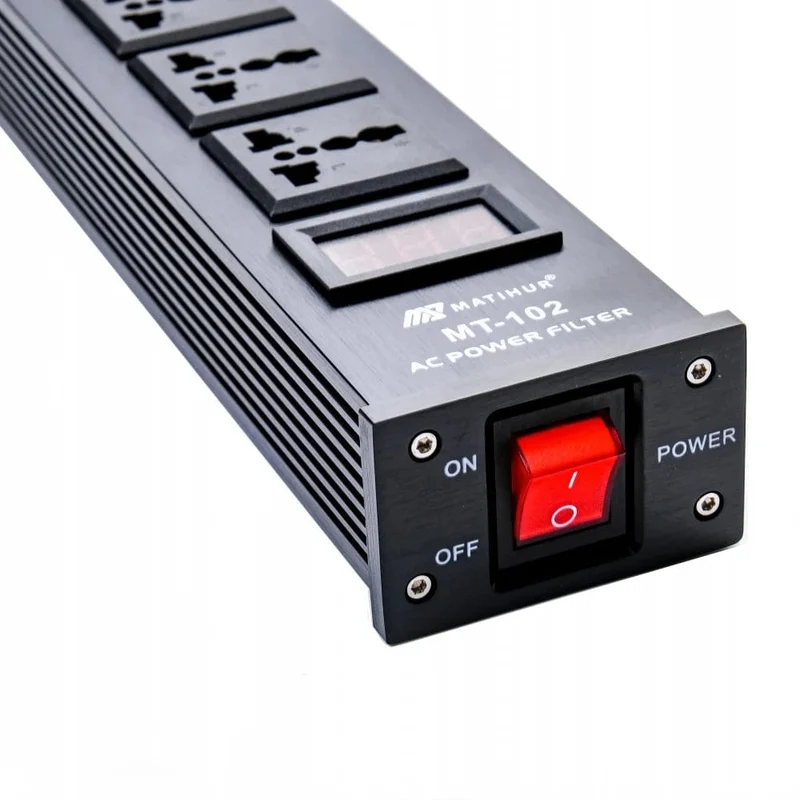 HIFI MATIHUR power filter buchse power purifier audio zug hohe qualität erweiterte audio power purifier filter