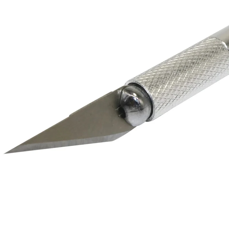 Tranchiermesser 1 Stück plus Klinge 20 Stück Papierschneider Handy-Filmschneider Modellbauwerkzeug Gummidichtung Tranchiermesser