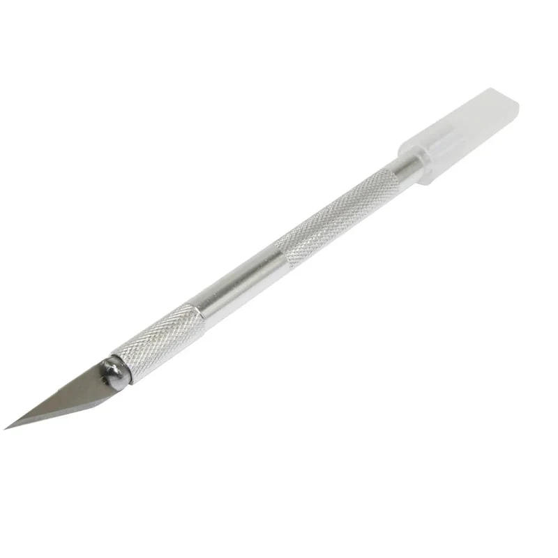 Tranchiermesser 1 Stück plus Klinge 20 Stück Papierschneider Handy-Filmschneider Modellbauwerkzeug Gummidichtung Tranchiermesser
