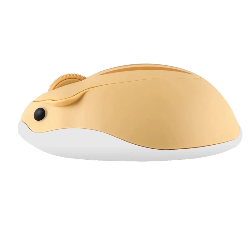 Niedliche 2.4G Wireless Bluetooth-Maus Mini Optical Silent Gaming-Mäuse 3D-Cartoon-Hamster-Maus für PC Laptop Tablet Computer Büro