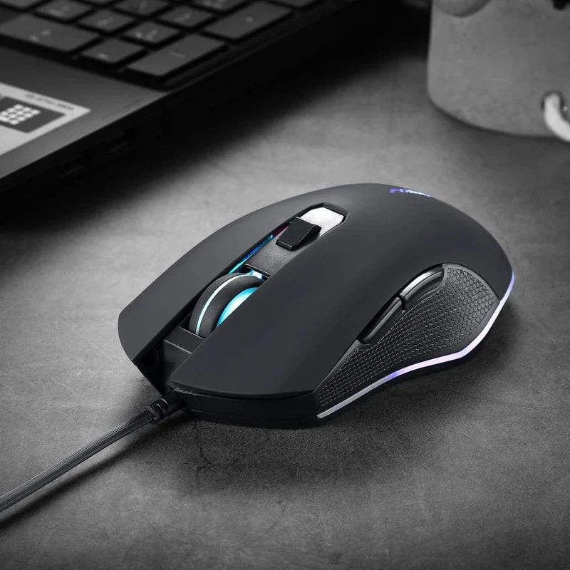 Neue kabelgebundene Gaming-Maus mit 6 Tasten, 3200 DPI, LED, USB-Computermaus, Gamer, stille optische Mäuse mit Hintergrundbeleuchtung für PC, Laptop, Notebook
