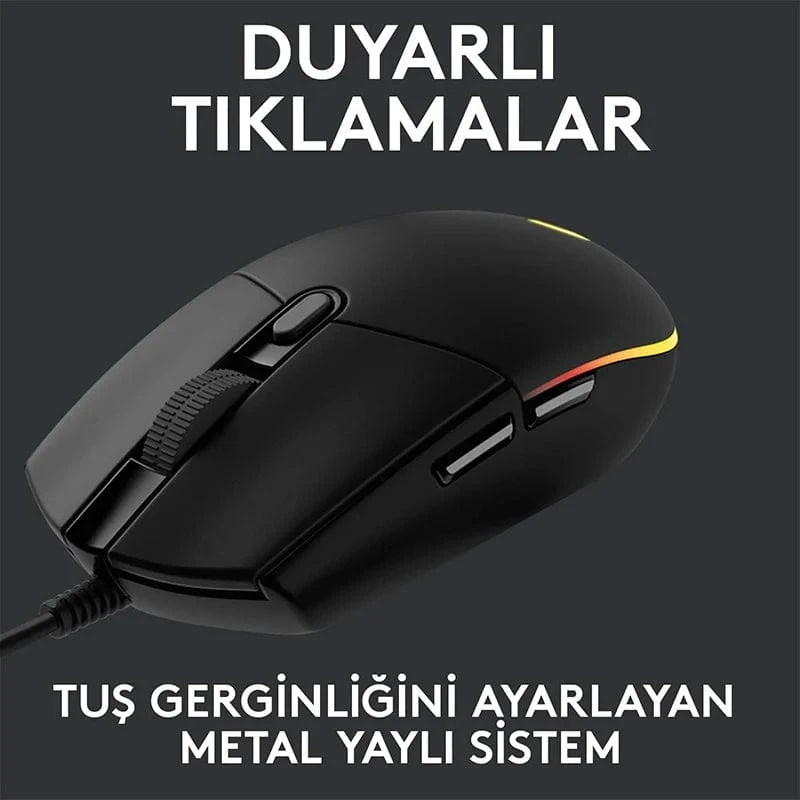 Original Logitech G102 Prodigy Wired Gaming Maus USB Typ A 8000 DPI Für PC / Mac / Laptop Laptop Zubehör Maus