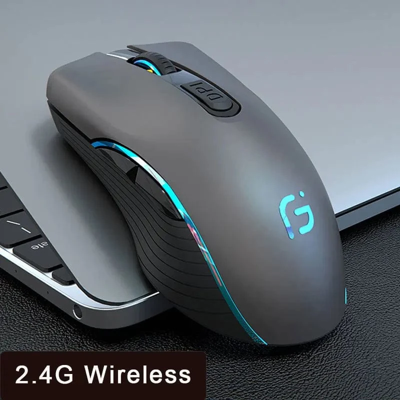 Drahtlose Maus Wiederaufladbare Bluetooth Stille Ergonomische Computer 2400 DPI Für iPad Mac Tablet Macbook Air Laptop PC Gaming Büro