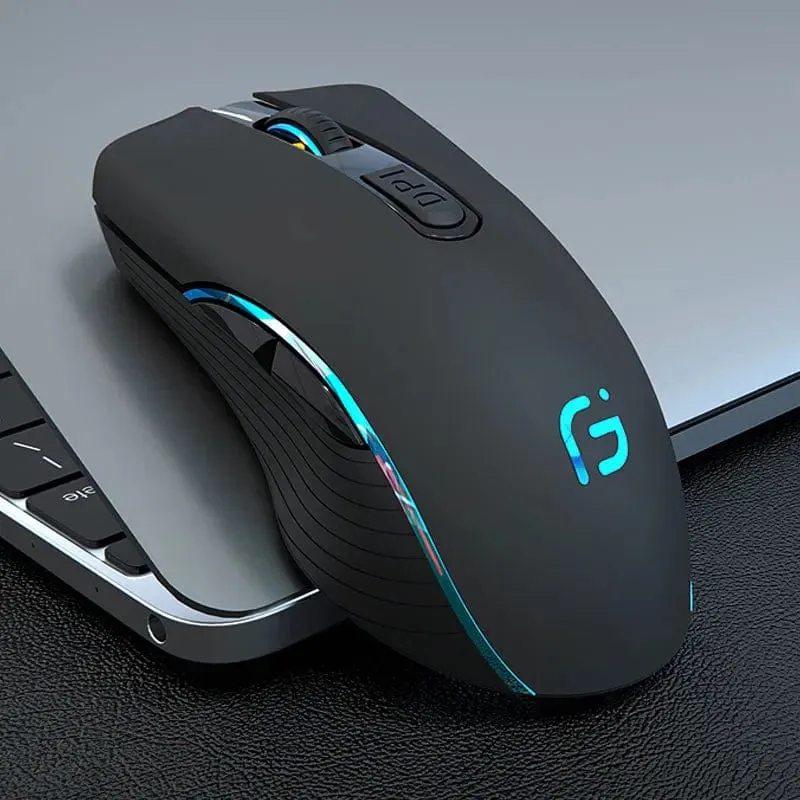 Drahtlose Maus Wiederaufladbare Bluetooth Stille Ergonomische Computer 2400 DPI Für iPad Mac Tablet Macbook Air Laptop PC Gaming Büro
