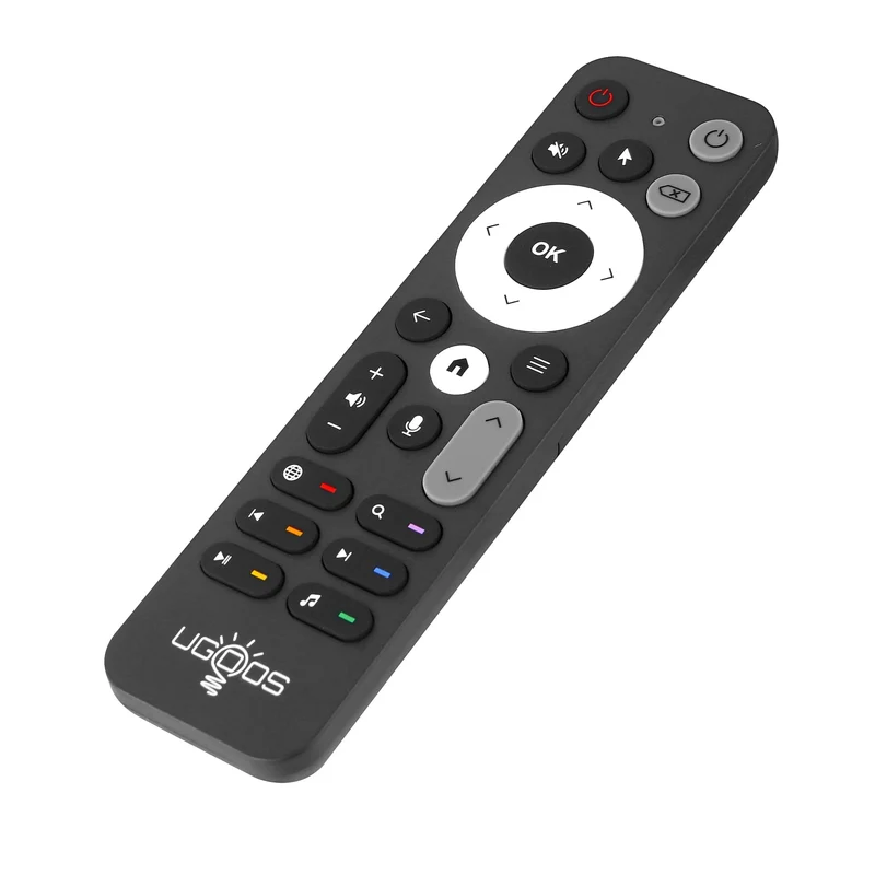 UGOOS UR02 Bluetooth BT Fernbedienung Ersatz für Ugoos TOX1 TOX3 TOX4 AM8 PRO AM6B PLUS X4 X4Q Cube Pro Extra TV Box