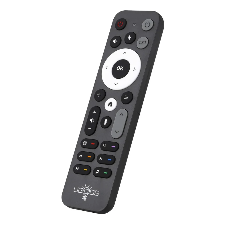 UGOOS UR02 Bluetooth BT Fernbedienung Ersatz für Ugoos TOX1 TOX3 TOX4 AM8 PRO AM6B PLUS X4 X4Q Cube Pro Extra TV Box