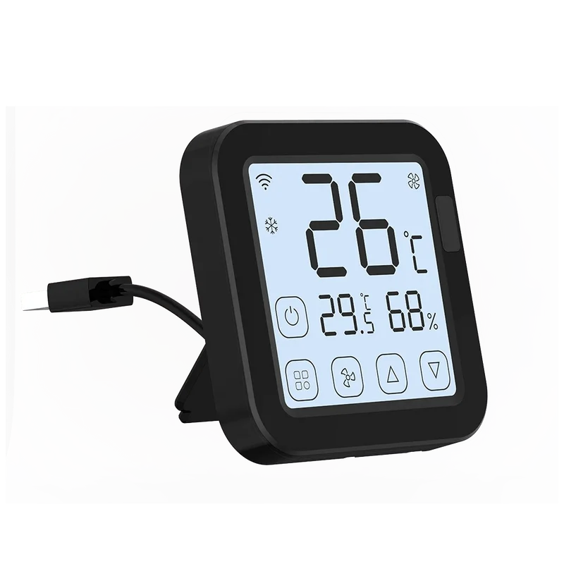 Tuya WiFi AC-Thermostat Universal-AC-Fernbedienung Smart Life Temperatur-Thremostat Eingebauter Temperatur-Feuchtigkeitssensor