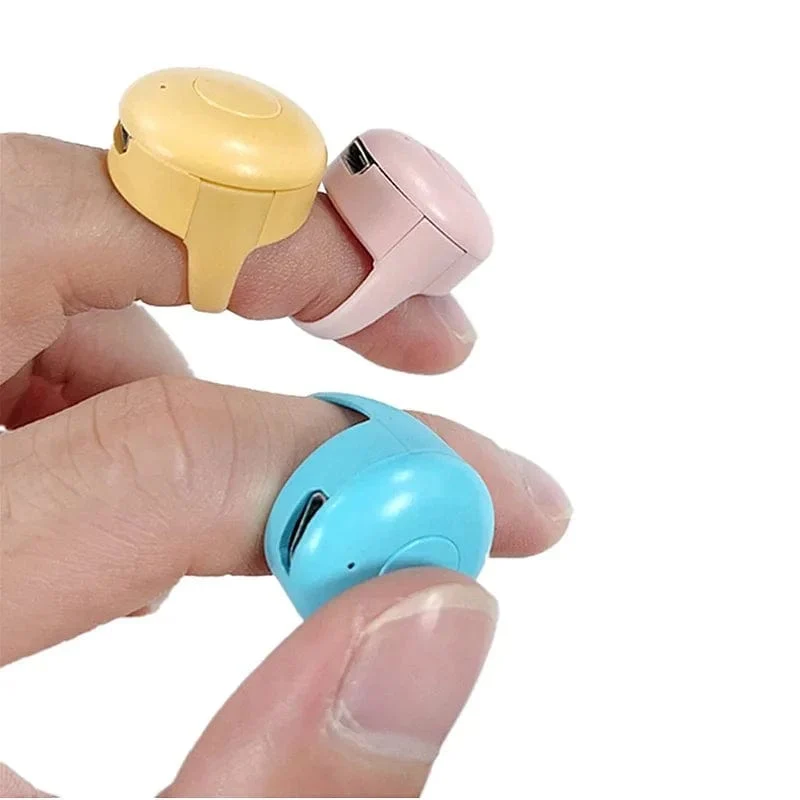 Bluetooth-kompatibel fingertip Handy Fernbedienung Ring Automatische Seite Browsing Liker Telefon Video Controller Ring Gerät