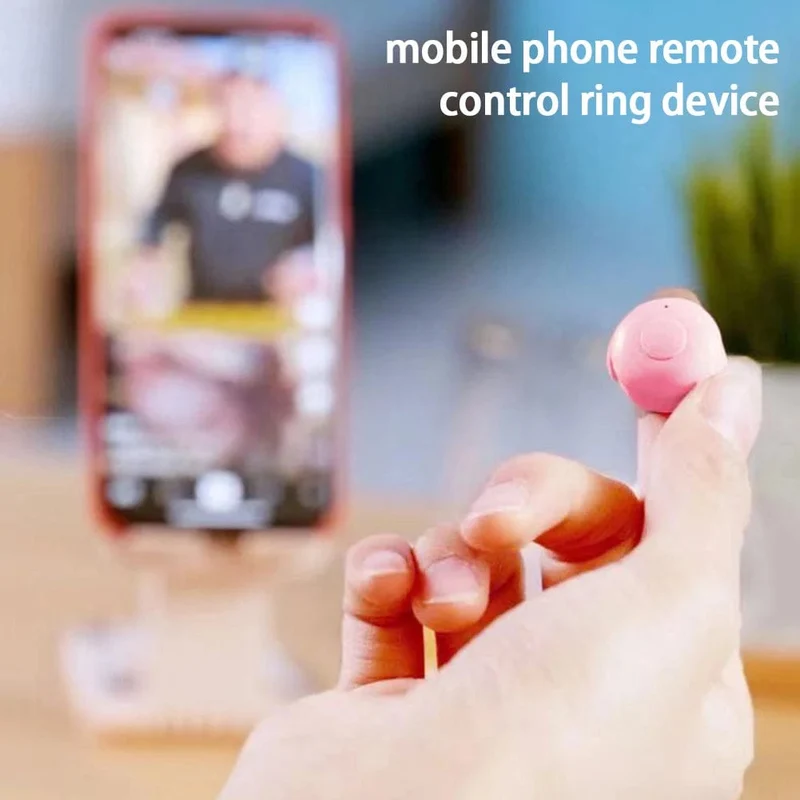 Bluetooth-kompatibel fingertip Handy Fernbedienung Ring Automatische Seite Browsing Liker Telefon Video Controller Ring Gerät
