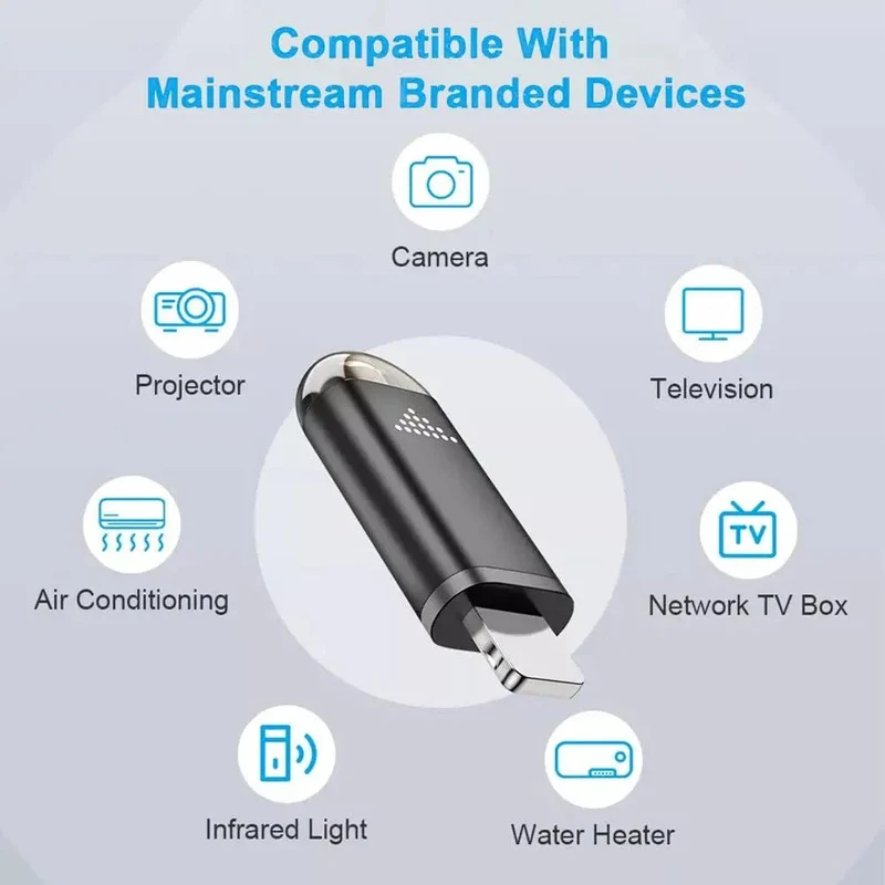 IR Geräte Drahtlose Infrarot Fernbedienung Adapter Smart App Control Telefon Infrarot Sender Für IPhone Android Telefon