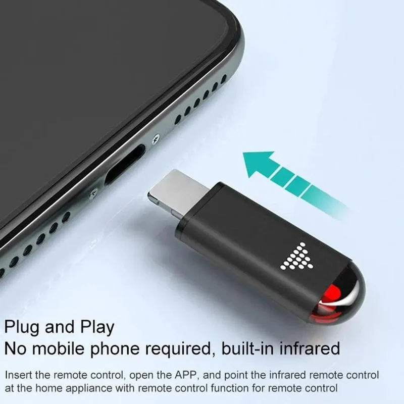 IR Geräte Drahtlose Infrarot Fernbedienung Adapter Smart App Control Telefon Infrarot Sender Für IPhone Android Telefon