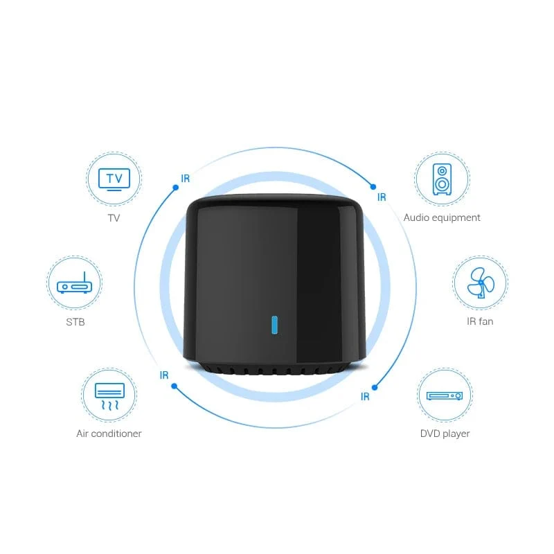 Broadlink APP Bestcon RM4C mini Universal Wifi IR Mini Fernbedienung Kompatibel Alexa Google Assistent Für AC