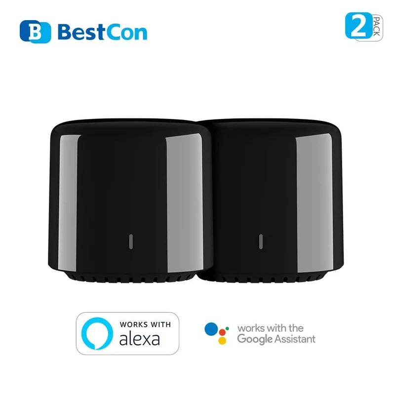 Broadlink APP Bestcon RM4C mini Universal Wifi IR Mini Fernbedienung Kompatibel Alexa Google Assistent Für AC