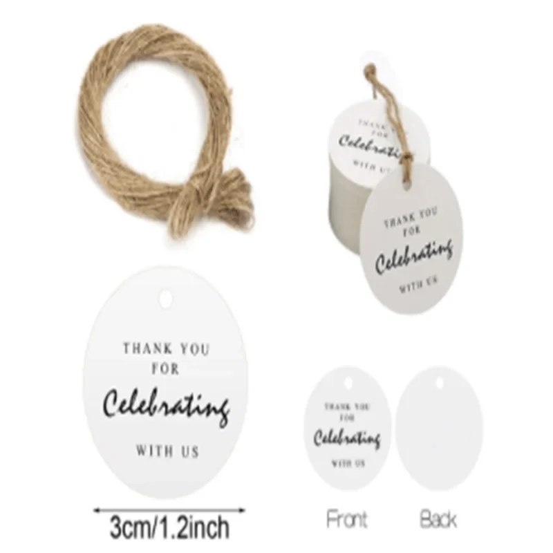 100 stücke + 20 meter seil handgefertigte geschenk hängen tag handgemachte mit liebe label backen DIY aufzug