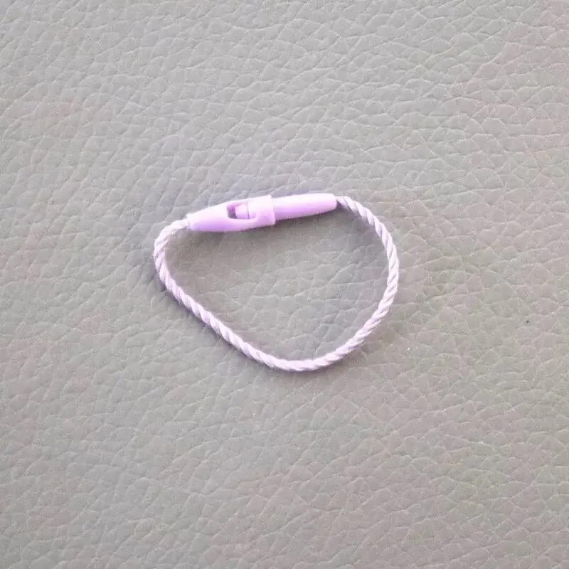 100 Stück Seile für Kleidungsetiketten, 8 cm lange Kordeln, Polyester-Hängetabletten für Kleidersäcke, Etikettenkarten, DIY-Kleidungsetiketten, Zubehör