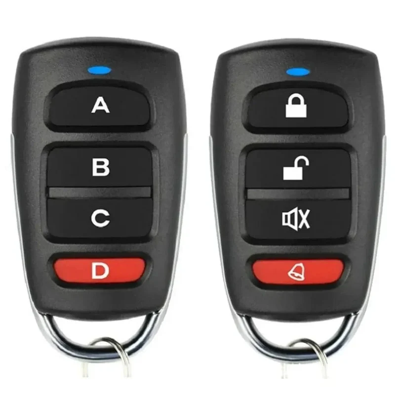 GERMA RF-Fernbedienungsschlüssel 433 MHz Sender Klonen Dupliziertes Kopieren Lernen Fix Code für elektrisches Garagentor Auto