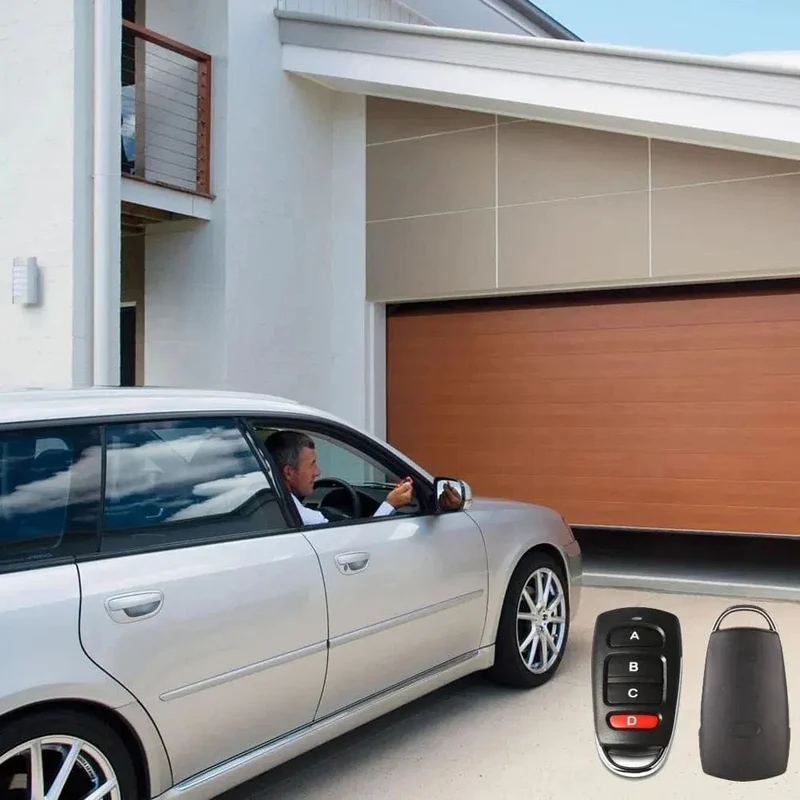 GERMA RF-Fernbedienungsschlüssel 433 MHz Sender Klonen Dupliziertes Kopieren Lernen Fix Code für elektrisches Garagentor Auto