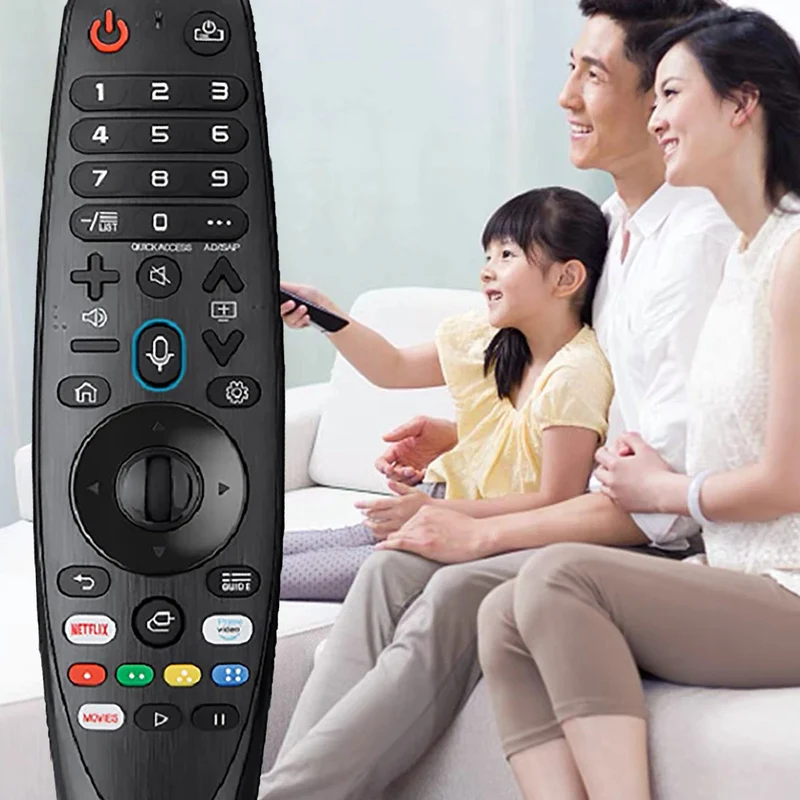 Universal Magic Remote für Smart TV (ohne/mit Stimme und Zeiger), Ersatz für AKB75855501 MR20GA MR21GA MR21GC MR19BA
