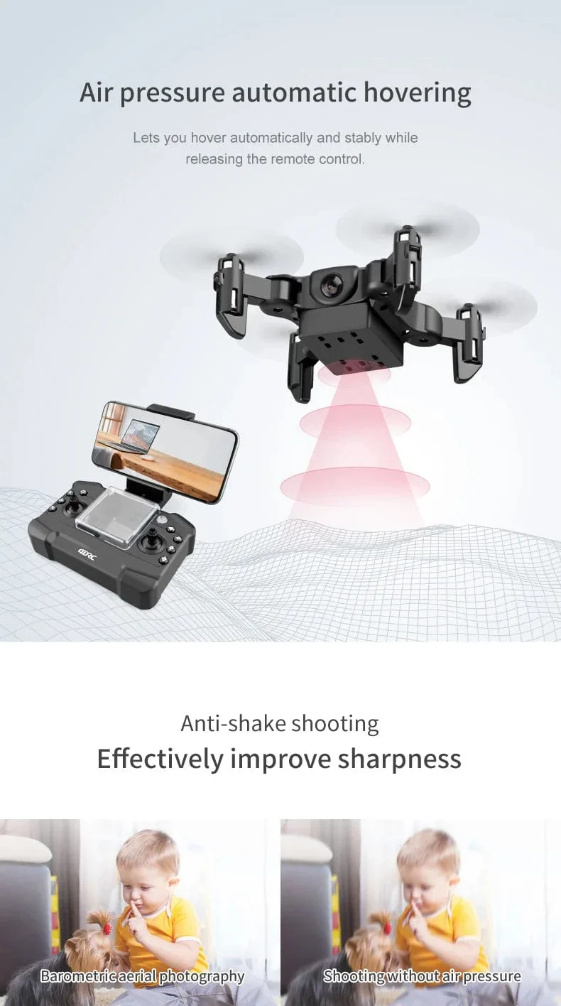 Xiaomi V2 Mini Drohne Professionelle HD Kamera 5G Wifi FPV Luftdruck Höhe Halten Faltbare Quadcopter RC Drohne Spielzeug Neue UAV