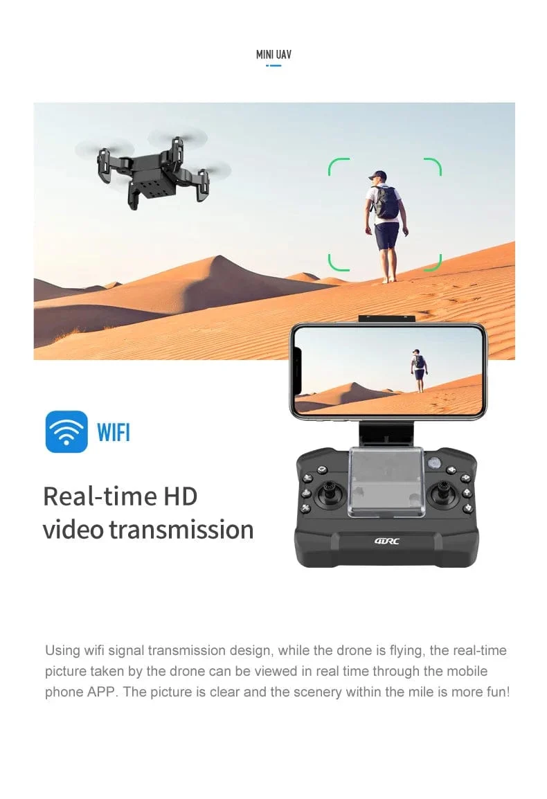 Xiaomi V2 Mini Drohne Professionelle HD Kamera 5G Wifi FPV Luftdruck Höhe Halten Faltbare Quadcopter RC Drohne Spielzeug Neue UAV