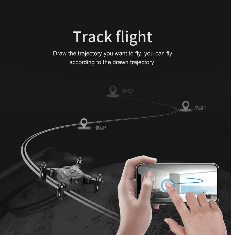 Xiaomi V2 Mini Drohne Professionelle HD Kamera 5G Wifi FPV Luftdruck Höhe Halten Faltbare Quadcopter RC Drohne Spielzeug Neue UAV