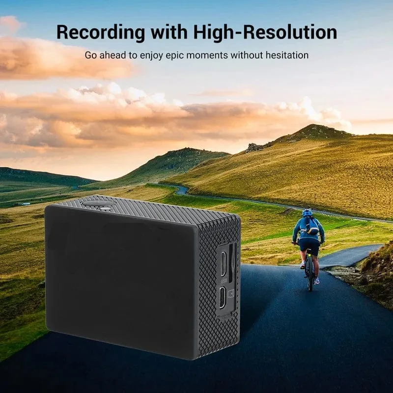 4K Action Kamera 1080P/30FPS WiFi 2.0" 170D Unterwasser Wasserdichte Helm Video Aufnahme Kamera Sport Kameras Outdoor Mini Cam