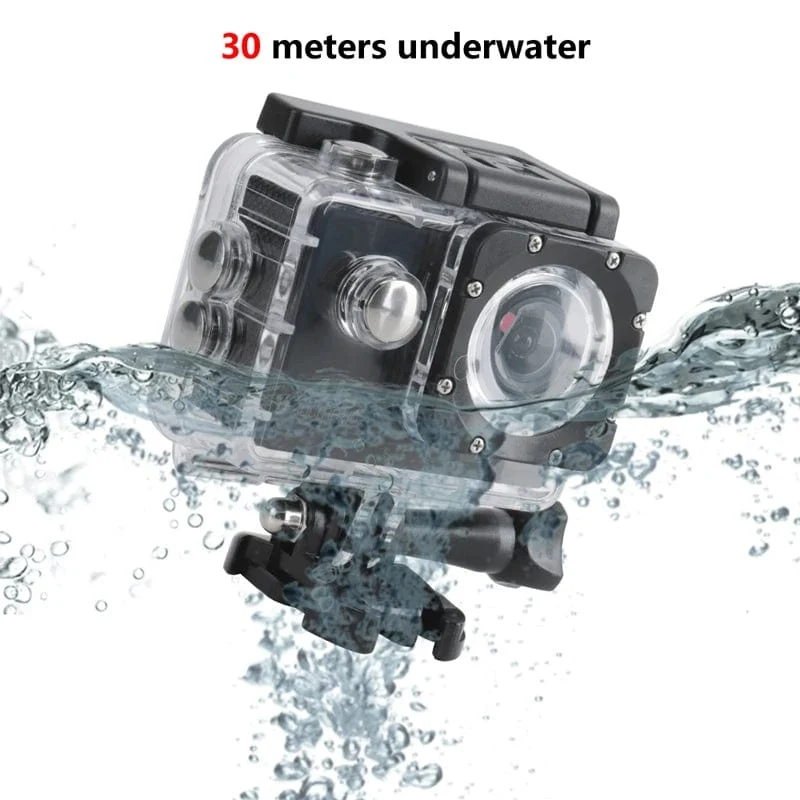 4K Action Kamera 1080P/30FPS WiFi 2.0" 170D Unterwasser Wasserdichte Helm Video Aufnahme Kamera Sport Kameras Outdoor Mini Cam