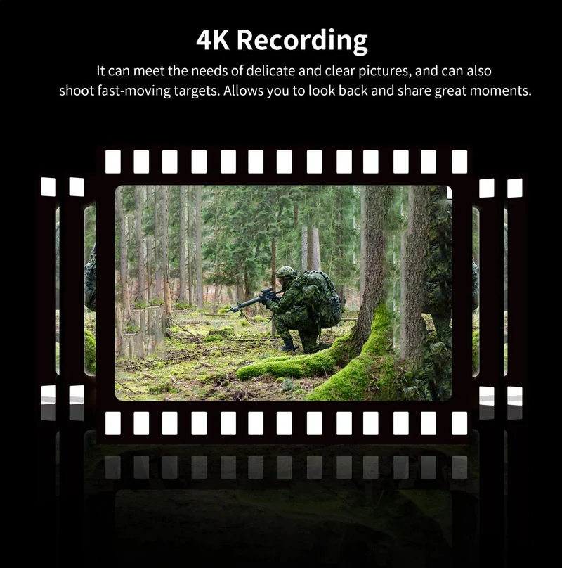 RunCam HitCam 4K 10X Optik Zoom Digitale Airsoft-Kamera