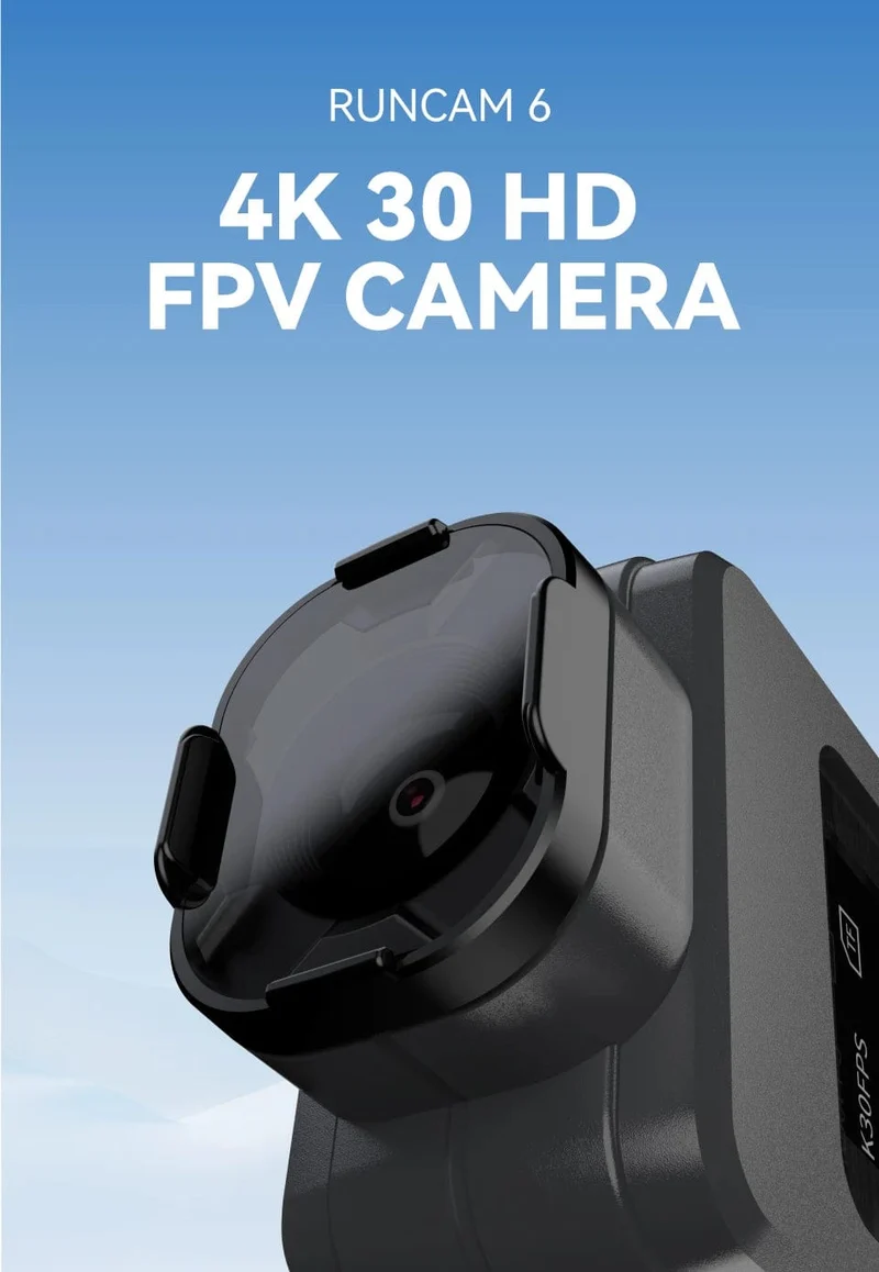 RunCam 6 4K 30FPS FPV Action-Sportkamera