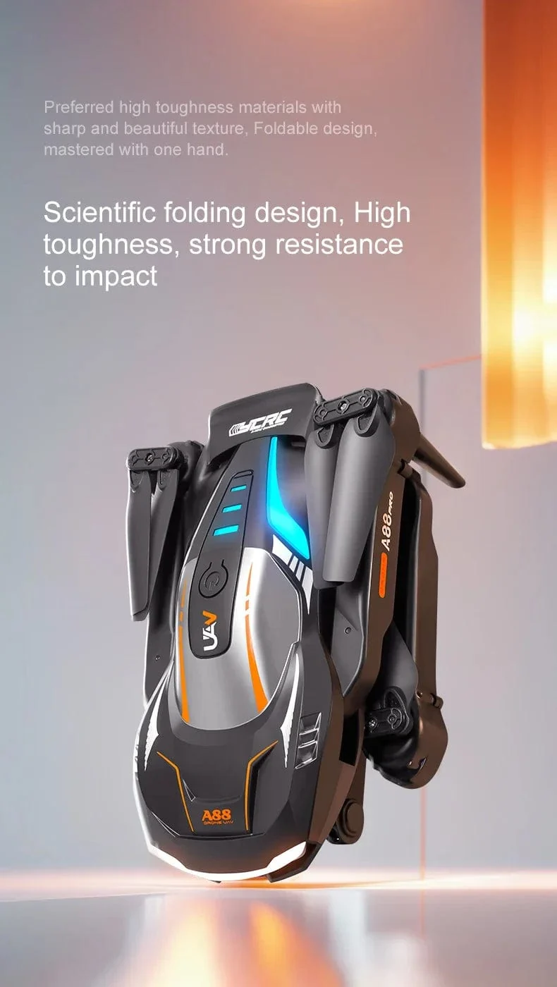 Xiaomi A88Pro Kameradrohne Professionelle 8K Doppelkamera 5G GPS-Positionierung Hindernisvermeidung Optischer Fluss RC ﻿Brushless 10000M