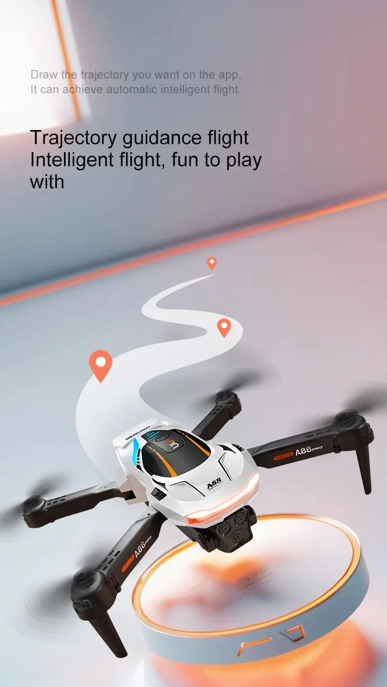 Xiaomi A88Pro Kameradrohne Professionelle 8K Doppelkamera 5G GPS-Positionierung Hindernisvermeidung Optischer Fluss RC ﻿Brushless 10000M