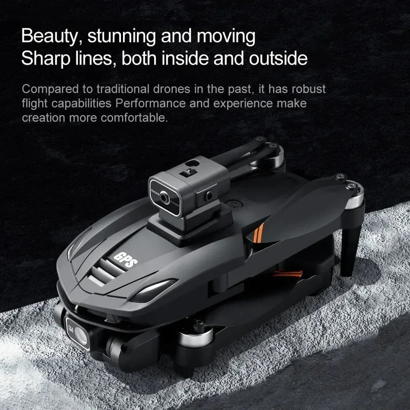 Für Xiaomi V168 MAX PRO Drohne GPS 8K HD Kamera 5G WIFI FPV Bürstenloser RC Quadcopter Hindernisvermeidung Automatische Rückkehr für Spielzeug