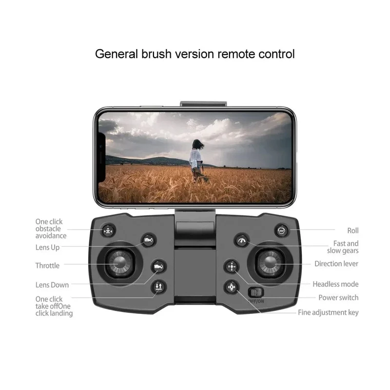 Für Xiaomi V168 MAX PRO Drohne GPS 8K HD Kamera 5G WIFI FPV Bürstenloser RC Quadcopter Hindernisvermeidung Automatische Rückkehr für Spielzeug